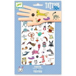 Djeco Tattoos : petites créatures pas cher
