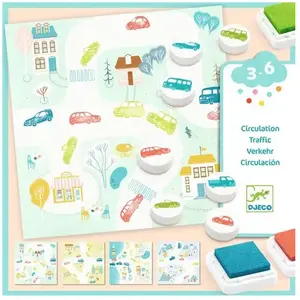 Comparateur de prix : Coffret Tampons Djeco Circulation