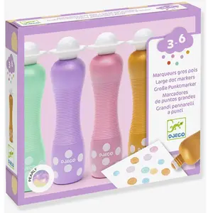 Djeco 4 grosse Stifte mit Schaumstoffspitze pas cher