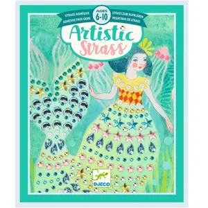 Djeco - Artistic Strass Ondes aquatiques Activités Créatives (DJ09433) pas cher