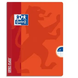 Cahier Open Flex piqûre Oxford 17x22 cm, 96 pages pas cher