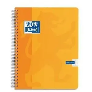 OXFORD Cahier Scolaire - Petits carreaux - 180 pages - 22 cm x 18 cm x 1 cm pas cher