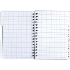 OXFORD Carnet répertoire - Petits carreaux - 180 pages - 22 cm x 17 cm x 0,8 cm pas cher
