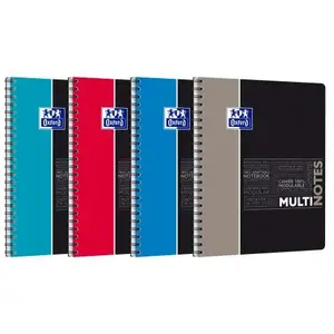 Cahier de 160 pages Oxford Multinotes A4+ Q5 pas cher