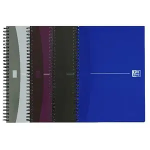 Oxford Carnet à spirale 'Essentials' B5 180 pages, pointillé pas cher