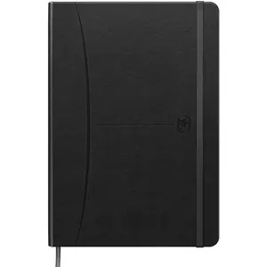 Oxford Signature - notitieboek - A5 - geruit 5mm - 80 vel - zwart pas cher