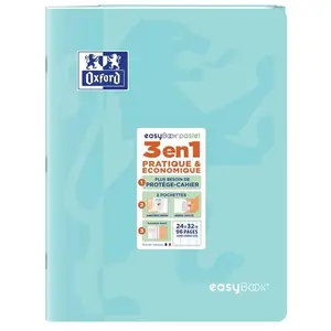 Oxford easyBook schrijfblok & schrift 48 vel Turkoois pas cher