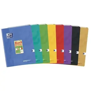 Cahier grand format Oxford EasyBook Kraft 24 x 32 cm Modèle aléatoire pas cher