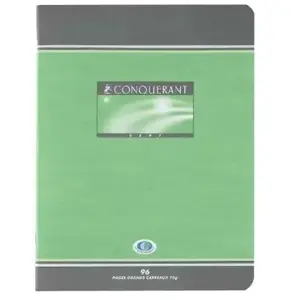 Conquerant sept cahier de brouillon, 48 pages,   pas cher