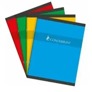 Conquerant - Cahier Piqures Petit Carreaux 17x22 96p 70g pas cher