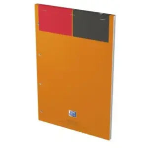 Oxford Hamelin - Bloc Notepad 001 21x32 Ligne Detachable Perfore 4t Blanc pas cher