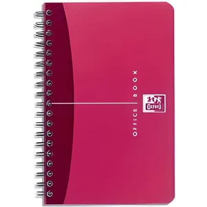 OXFORD Carnet reliure intégrale - 11 x 17 cm - 180 pages - Petits carreaux Office Essentials pas cher