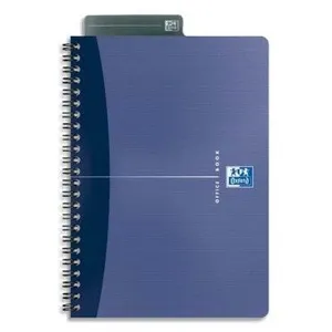 OXFORD Cahier reliure intégrale A4 - 100 pages - Petits carreaux - Office Essentials pas cher