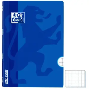 Cahier Oxford plastique A4 - 48 feuilles Quadrillage pas cher