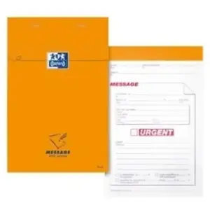 Oxford bloc message agraf?, 110 x 170 mm, 80 feuilles 100106293 pas cher