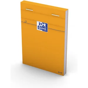 OXFORD Bloc-notes - Petits carreaux - 160 pages - 12 cm x 8,5 cm x 0,9 cm pas cher