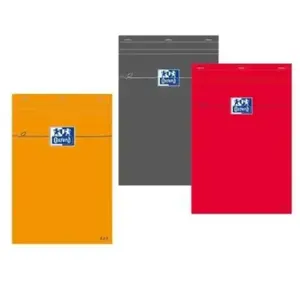 Oxford 100106301 bloc agrafé 160 pages a5 148x210 quadrillé 80 g pas cher