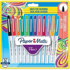 Blister de 12 feutres Papermate Flair Bold pas cher