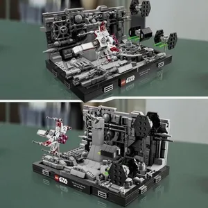 Maquette à construire - LEGO - 75329 - Star Wars  - Diorama Tranchées ...Vendu parcdiscount