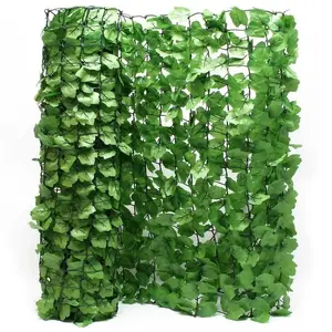 HELLOSHOP26 Clôture pare vue feuillage 300cm x 100cm habillage de mur brise vue bache pas cher