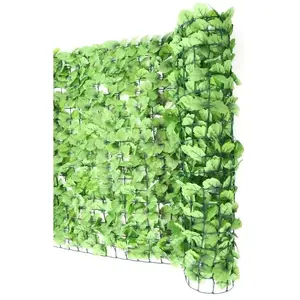DÉCOSHOP26 Brise-vue clôture haie artificielle pour balcon revêtement de protection contre le vent pour balcon et terrasse 300 par 100 feuille pas cher