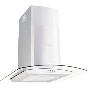 HELLOSHOP26 Hotte murale 60 cm acier inoxydable 756 m³/h led pas cher