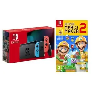 Pack Nintendo Switch + Super Mario Maker 2 pas cher