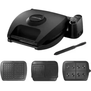 Croque, gaufrier, gaufrette LAGRANGE Premium 2 Noir G+GT+CM+spatule 01... pas cher