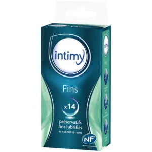 Intimy Fins 14 préservatifs