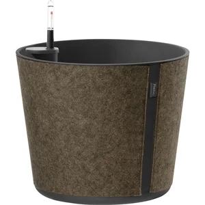 POETIC POÉTIC CASA SLEEVE POT DE FLEURS ROND MARRON-GRIS 25 CM PCSL25MUD pas cher