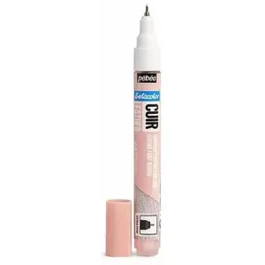 Pebeo, Marqueur, Marqueur en cuir SetaCuir (rose sakura) pas cher