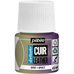 PEBEO Peinture cuir - Setacolor - 45 ml 44 - Jaune/Violet