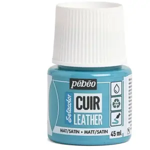 Pebeo, Peinture loisirs créatifs, Couleurs de cuir SetaCuir (Turquoise... pas cher