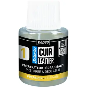 Pebeo, Peinture loisirs créatifs, Préparateur dégraissant SetaLeder (1... pas cher