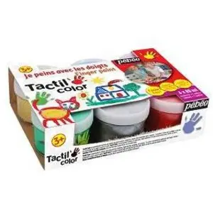 Pebeo Tactil Color Starter Set 6x80ml pas cher