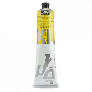 PEBEO Pébéo 200001 Beaux-Arts Huile Fine Studio XL 1 Tube Jaune Cadmium Citron Imitation 200 ml pas cher