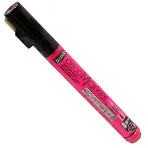 Pebeo, Marqueur, Acrylic Marker Pointe fine 1,2mm (Rose néon, 1.20 mm) pas cher