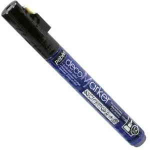 Pebeo, Marqueur, Acrylic Marker Pointe fine 1,2mm (Bleu outremer, 1.20 mm) pas cher