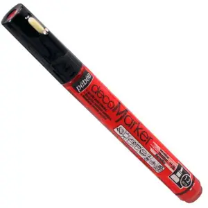 Pebeo, Marqueur, Acrylic Marker Pointe fine 1,2mm (vermillon, 1.20 mm) pas cher