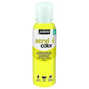 Pebeo, Peinture loisirs créatifs, Acrylcolor (Jaune fluorescent, 150 m... pas cher