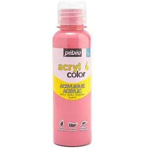 Pebeo, Peinture loisirs créatifs, Acrylcolor (Rose vif, 150 ml) pas cher