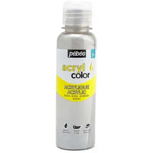 Pebeo, Peinture loisirs créatifs, Acrylcolor (Argent, 150 ml) pas cher