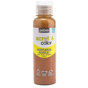 Pebeo, Peinture loisirs créatifs, Acrylcolor (Marron, 150 ml) pas cher
