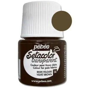 Pebeo, Peinture loisirs créatifs, Setacolor tissus clairs (45 ml) pas cher