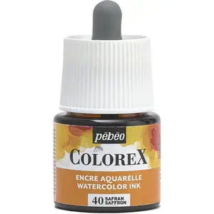 Pebeo, Peinture loisirs créatifs, Encre à base d'eau Colorex (Safran, ... pas cher