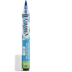 Comparateur de prix : Pebeo Marqueur Encre Aquarelle Colorex Marker Cyan