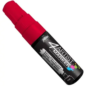 Pebeo, Marqueur, 4Artist Marker 8mm biseautée (Rouge) pas cher