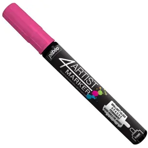 Pebeo, Marqueur, 4Artist Marker 4mm ronde (Rose, 4 mm) pas cher