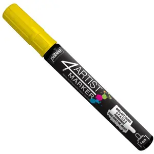 Pebeo, Marqueur, 4Artist Marker 4mm ronde (Jaune, 4 mm)Vendu pargalaxus