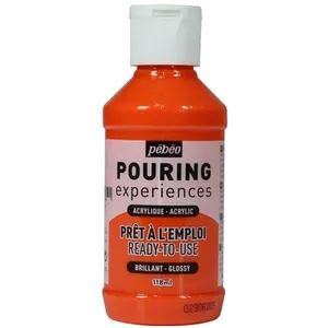 Comparateur de prix : Peinture Acrylique Pouring Pébéo - 118 ml Orange